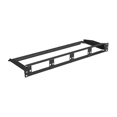 Cabeus PLB-1U-C04-MPO-BK (11981c) Модульная патч-панель 19"  на порта