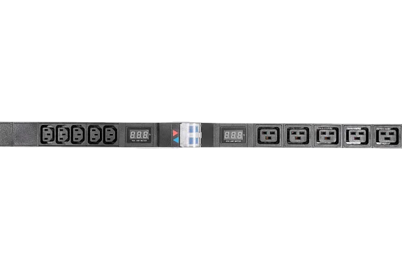 Rem R-32-2x(10C13-5C19-A-Am)-1420-K Вертикальный блок розеток 19" , до 32А