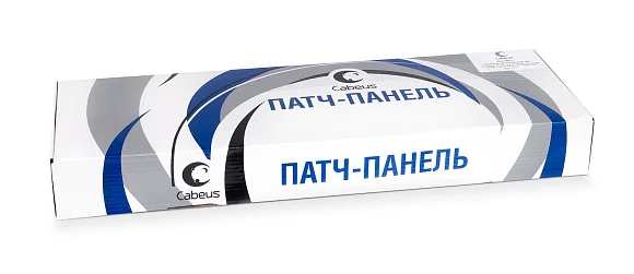 Cabeus PL-24-Cat.6a-Dual (7651c) Патч-панель 19"  на 24 порта
