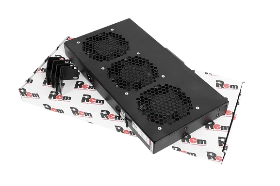Rem R-FAN-3K-1U-9005 вентиляторный модуль, с 3 вентиляторами