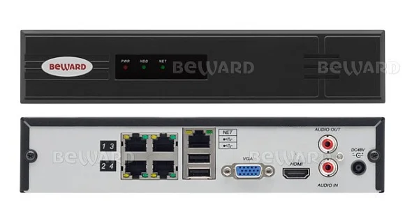 IP Видеорегистратор (NVR) Beward BK0104H2-P4
