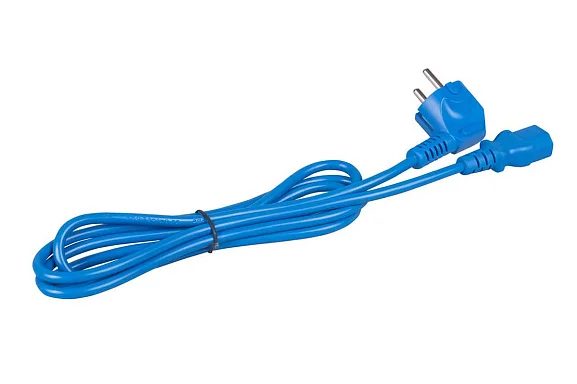 Cabeus PC-186-VDE-1.8M-BL (12021c) кабель питания Schuko + IEC 320 C13, 1.8 м