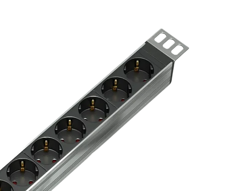 Rem R-16-10S-10C13-V-1420 Вертикальный блок розеток 19" , до 16А