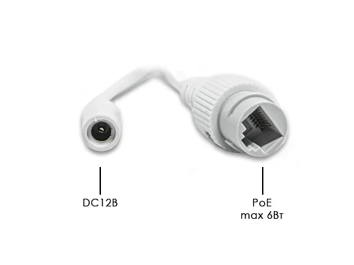 Optimus IP-S072.1(2.8)MP - IP Видеокамера  2 Мп, объектив 2,8 мм