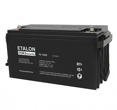 Аккумулятор ETALON FS 1265 AGM (12 В / 65 Ач)