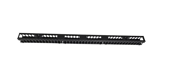 ЦМО ВКО-П-24/48U-9005 Вертикальный 48U кабельный органайзер 19" Черный