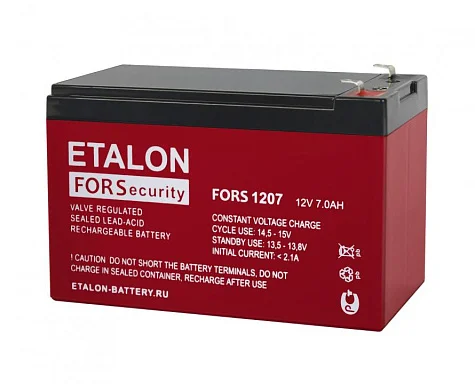 Аккумулятор ETALON FORS 1207 AGM (12 В / 7 Ач)