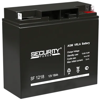 Аккумулятор Security Force SF 1218 AGM (12 В / 18 Ач)