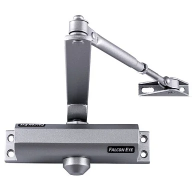 Дверной доводчик Falcon Eye FE-B3W (Silver) до 65 кг, EN3
