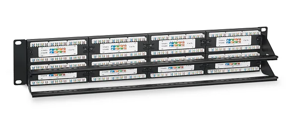 Cabeus PL-48-Cat.5e-Dual (7001c) Патч-панель 19"  на 48 портов