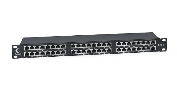 Cabeus PLHD-48-Cat.6-SH-Dual IDC-1U (8891c) Патч-панель 19"  на 48 портов