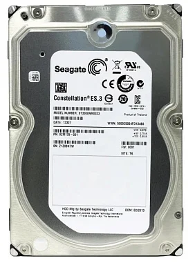 Жесткий диск HDD SEAGATE ST3000NM0033,  3 ТБ, 128 МБ 7200 об/мин