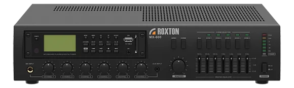 Roxton MX-600 Трансляционный усилитель 600 Вт, на 5 зон