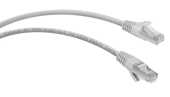 Патч-корд Cabeus PC-ARM-FTP-RJ45-Cat.6a-10m-PE (10142c)