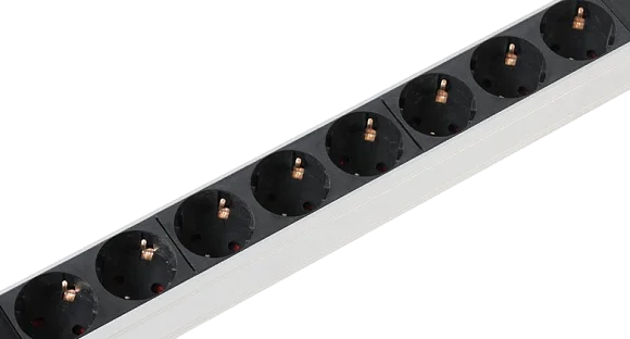 Rem R-16-25S-I-1820-3 Вертикальный блок розеток 19" , до 16А