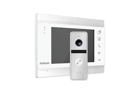 Комплект видеодомофона Novicam WHITE MAGIC 7С KIT Novicam v.4221