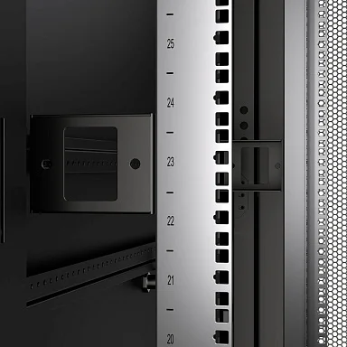 Cabeus ND-SC-47U80/120-BK (11123c) Напольный 47U телекоммуникационный шкаф 19"