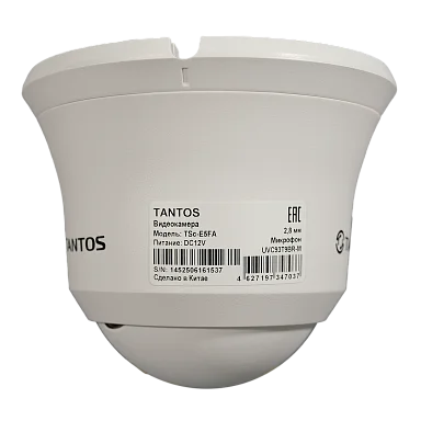 Tantos TSc-E5FA HD Видеокамера 5 Мп, объектив 3,6 мм