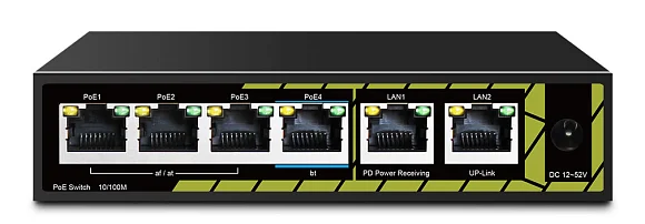 Коммутатор Tantos TSn-4FP6F2P