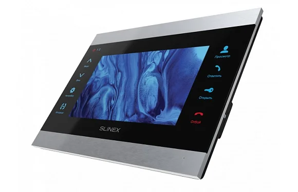 Монитор видеодомофона Slinex SL-07IPHD Silver+Black