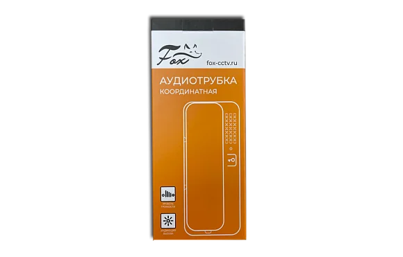 Аудиотрубка FOX FX-HS2A (белая)