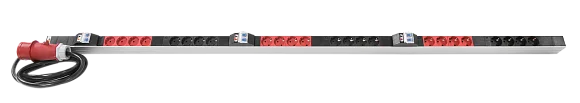 Rem R-3x16-24S-I-1420-3-3PN Вертикальный блок розеток 19" , до 16А