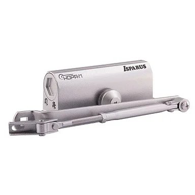 Дверной доводчик Нора-М ISPARUS 430 F (серебро) до 110 кг, EN5