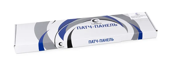 Cabeus PLHD-24-Cat.5e-Dual-90-0,5U (9666c) Патч-панель 19"  на 24 порта