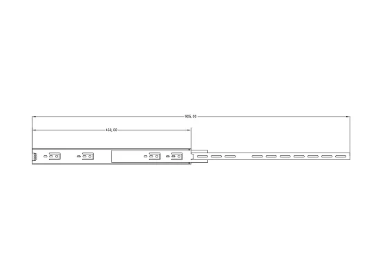Cabeus RB18" (7220c) Направляющие в шкаф