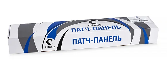 Cabeus PL2-48-Cat.6-Dual (10657c) Патч-панель 19"  на 48 портов