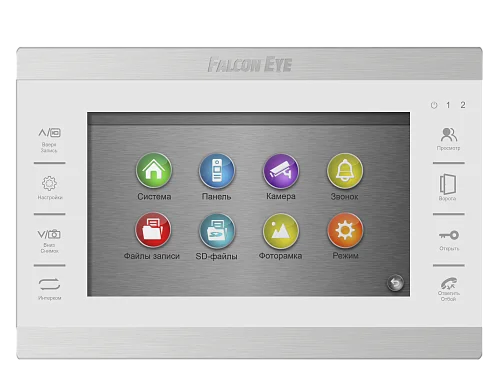 Монитор видеодомофона Falcon Eye FE-70 ATLAS HD (White) VZ