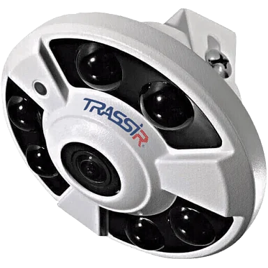 TRASSIR TR-D9151IR2 v2 1.4 - IP Видеокамера  5 Мп, объектив 1,4 мм