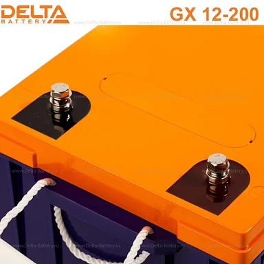 Аккумулятор Delta GX 12-200 GEL (12 В / 200 Ач)