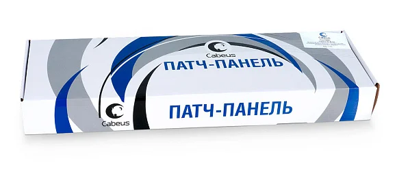 Cabeus PLB-24-SH (7955c) Модульная патч-панель 19"  на 24 порта
