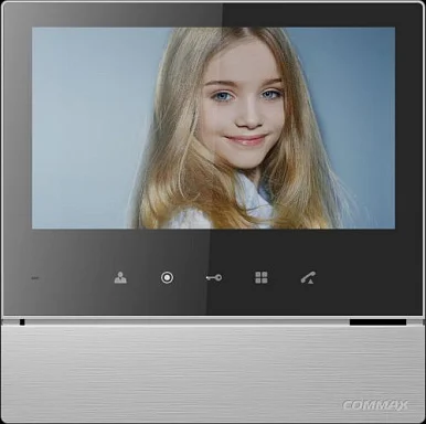 Монитор видеодомофона Commax CDV-70H2 Серебро Black Smog/VZ
