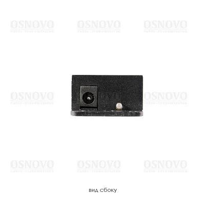 PoE Инжектор OSNOVO Midspan-8/P, 8 PoE,  до 30 Вт