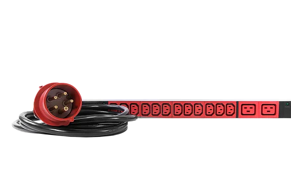 Rem R-3x16-36C13-6C19-I-1420-3-3PN Вертикальный блок розеток 19" , до 16А