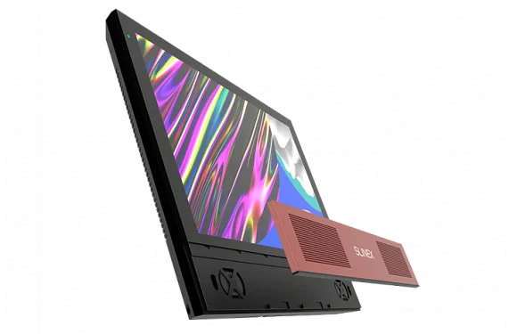 Монитор видеодомофона Slinex Sonik 10 Black+Pink Gold