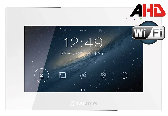 Монитор видеодомофона Tantos Jolli HD Wi-Fi UR