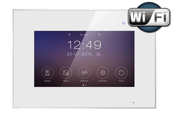 Монитор видеодомофона Tantos Marilyn HD Wi-Fi IPS (white) VZ