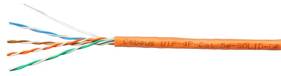 UTP-4P-Cat.5e-SOLID-OR-100 (7253c-5)