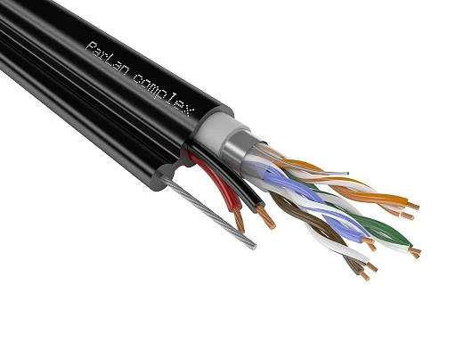 ParLan complex F/UTP4 Cat5e + 2х0,75 PVC/PEtr (Паритет)