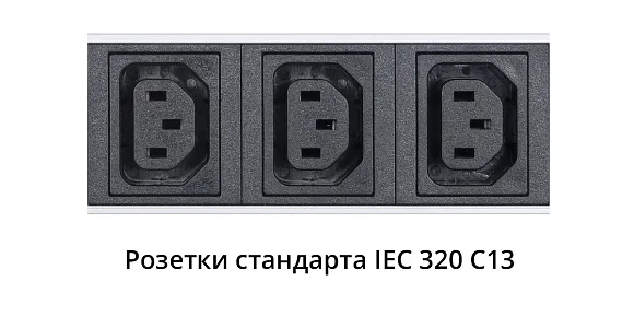 Cabeus PDU-16-10S-10C13-B-T (9550c) Вертикальный блок розеток 19" до 16 А
