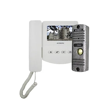 Комплект видеодомофона AccordTec AT-home4 WH-SL
