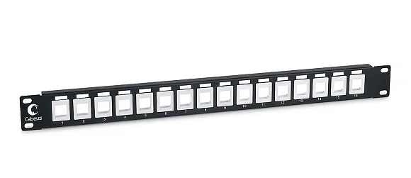 Cabeus PLB-16 (7950c) Модульная патч-панель 19"  на 16 портов