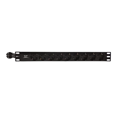Space Technology Блок розеток ST-PDU-09 Вертикальный блок розеток 19" , до 16А