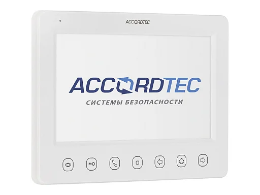 Монитор видеодомофона AccordTec AT-VD 751C/M WH