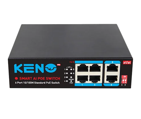 Коммутатор KENO KN-SW402POE+