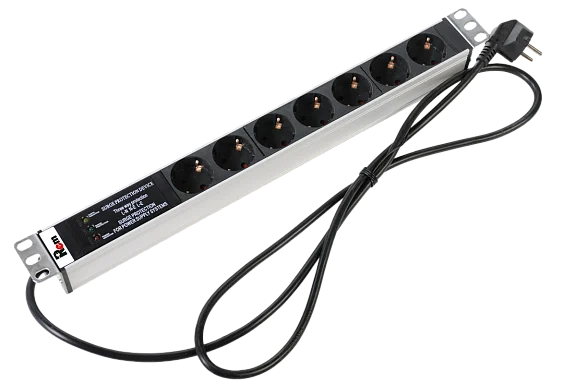Rem R-16-7S-FI-440-3 Горизонтальный блок розеток 19" до 16А