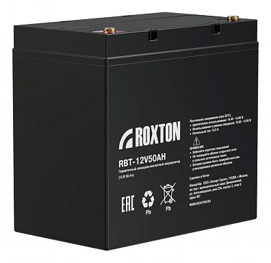 Аккумулятор Roxton RBT-12V50AH AGM (12 В / 50 Ач)